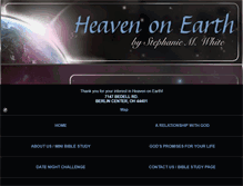 Tablet Screenshot of heavenonearthforme.com